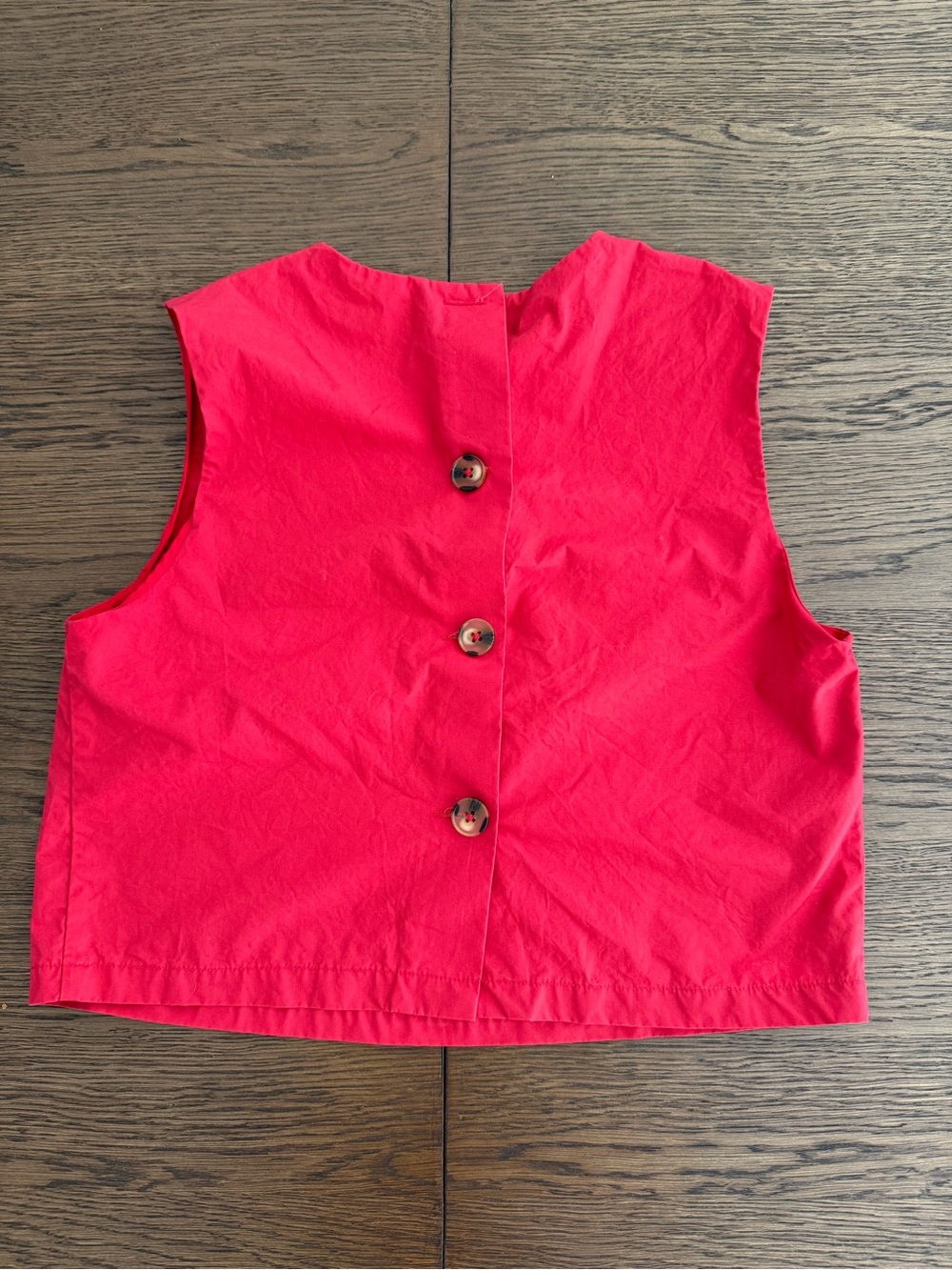 Mango Red Poplin Matching Set - Picture 5 of 5